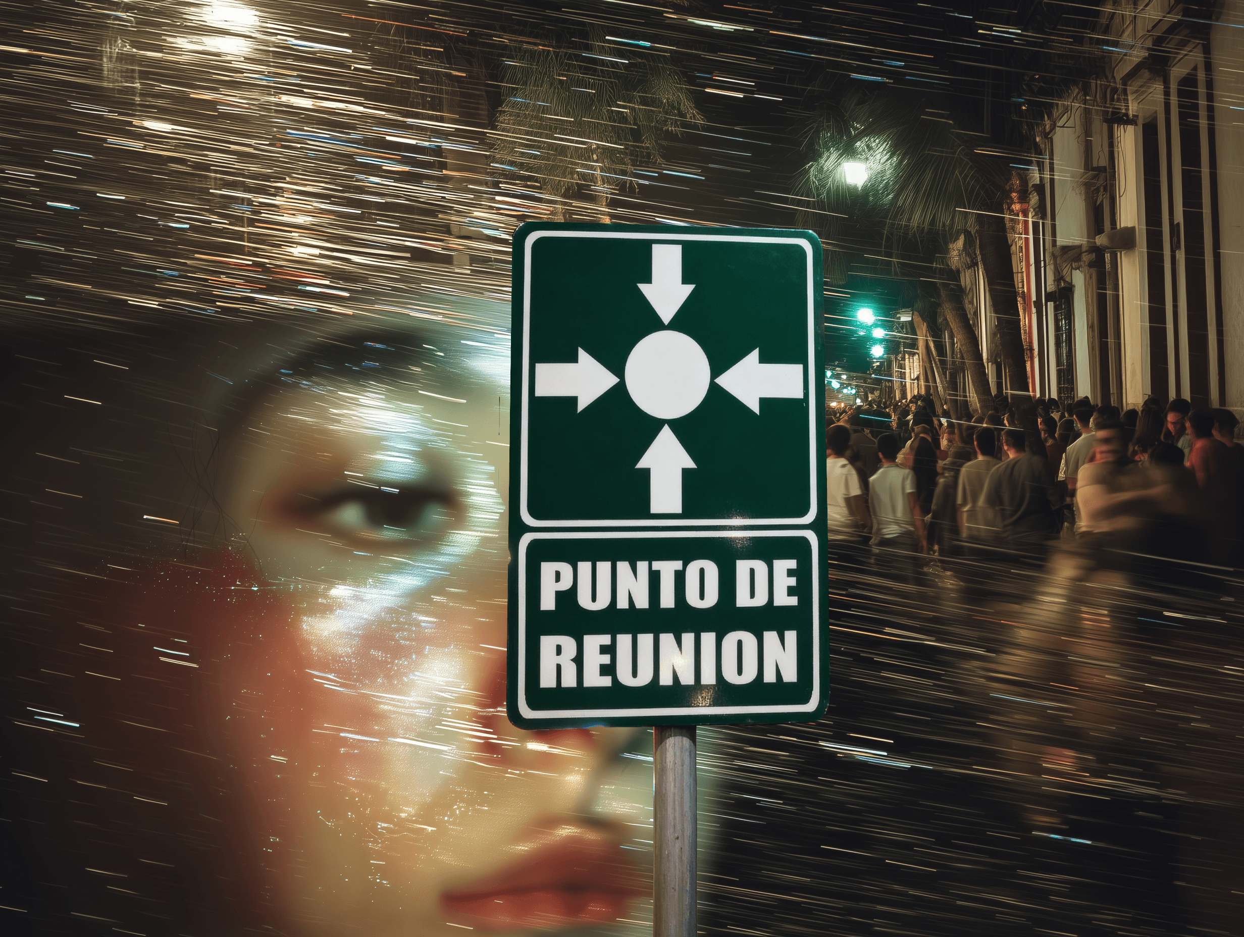 Punto Press - Collaborative Publishing Platform for Writers and Artists - Street scene with dynamic publishing energy