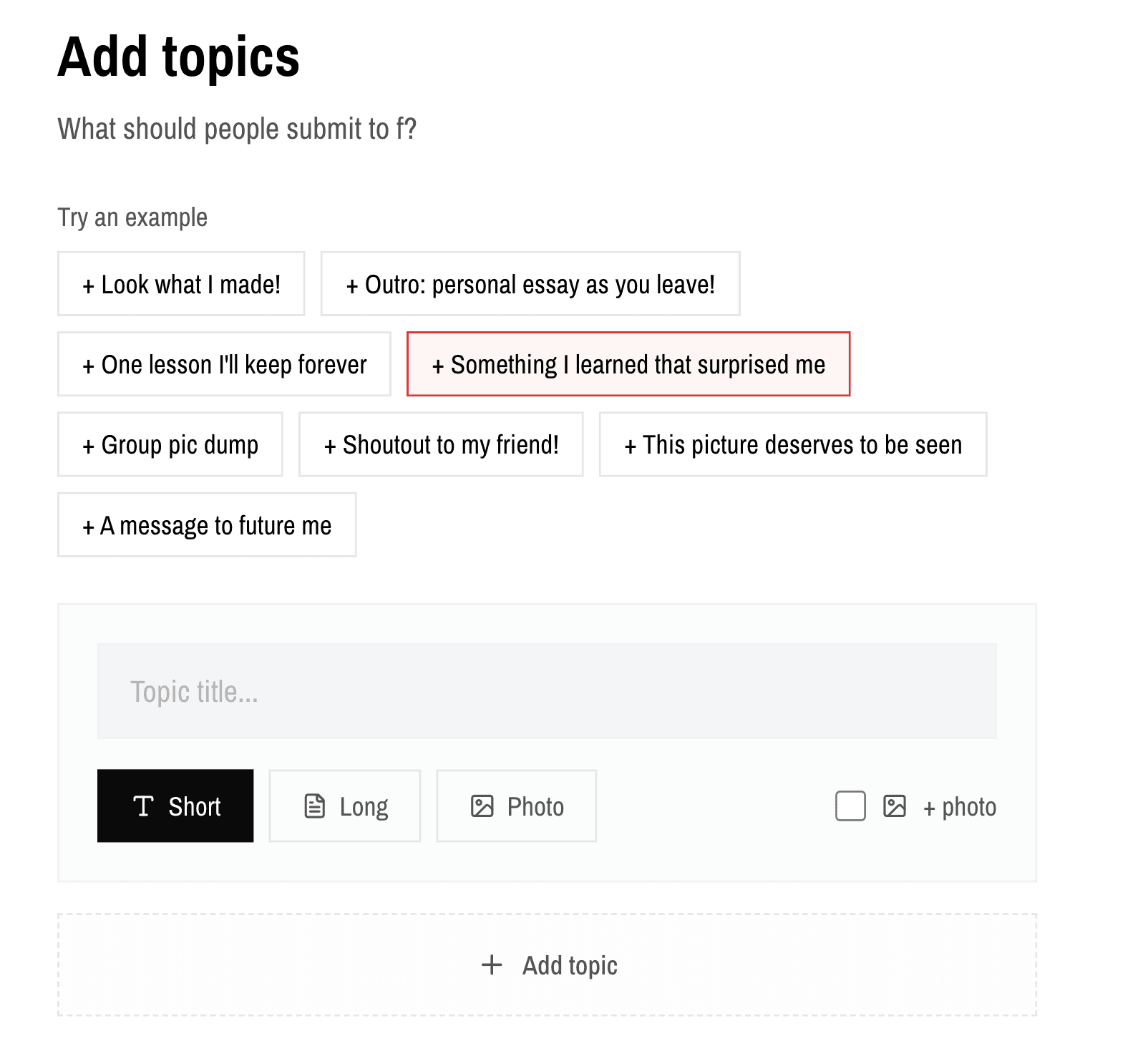 People gathering at an event